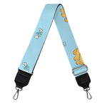 Cartoon Pomeranian Pattern Print Bag Strap