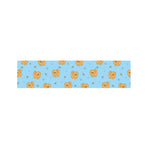 Cartoon Pomeranian Pattern Print Bed Runner