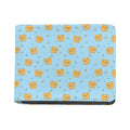 Cartoon Pomeranian Pattern Print Bifold Wallet