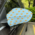 Cartoon Pomeranian Pattern Print Car Side Mirror Covers