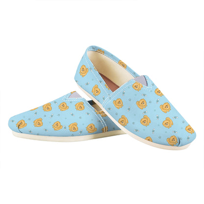 Cartoon Pomeranian Pattern Print Casual Shoes