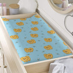 Cartoon Pomeranian Pattern Print Changing Pad Cover