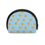 Cartoon Pomeranian Pattern Print Coin Purse