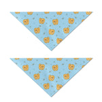 Cartoon Pomeranian Pattern Print Dog Bandana