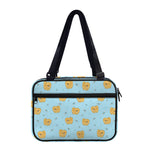 Cartoon Pomeranian Pattern Print Double Strap Bible Bag