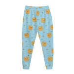 Cartoon Pomeranian Pattern Print Jogger Pants