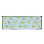 Cartoon Pomeranian Pattern Print Long Kitchen Mat