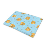 Cartoon Pomeranian Pattern Print Pet Cooling Mat Cover