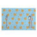 Cartoon Pomeranian Pattern Print Placemat