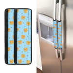 Cartoon Pomeranian Pattern Print Refrigerator Handle Covers