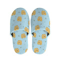 Cartoon Pomeranian Pattern Print Slippers