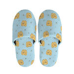 Cartoon Pomeranian Pattern Print Slippers