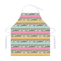 Cartoon Rabbit Pattern Print Adjustable Apron