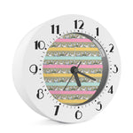Cartoon Rabbit Pattern Print Alarm Clock