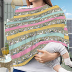 Cartoon Rabbit Pattern Print Baby Seat Cover