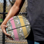 Cartoon Rabbit Pattern Print Basketball