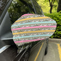 Cartoon Rabbit Pattern Print Car Side Mirror Covers