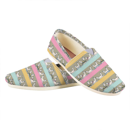 Cartoon Rabbit Pattern Print Casual Shoes