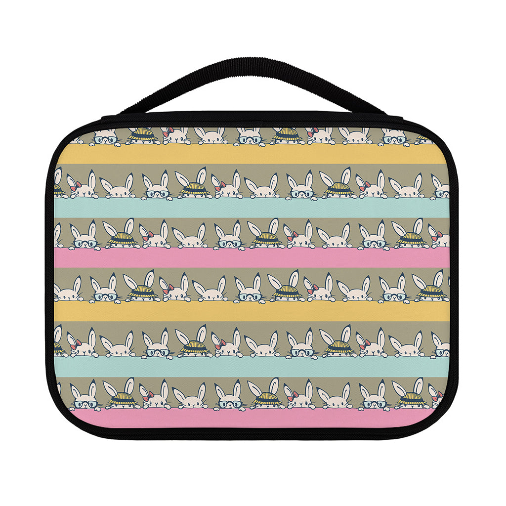 Cartoon Rabbit Pattern Print Classic Bible Case