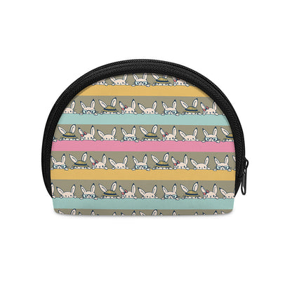 Cartoon Rabbit Pattern Print Coin Purse