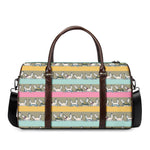 Cartoon Rabbit Pattern Print Duffle Bag
