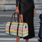 Cartoon Rabbit Pattern Print Duffle Bag