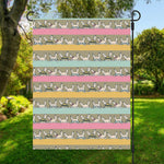 Cartoon Rabbit Pattern Print Garden Flag