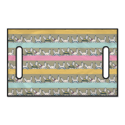 Cartoon Rabbit Pattern Print Golf Cart Seat Cover