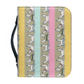 Cartoon Rabbit Pattern Print Leather Bible Cover