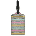 Cartoon Rabbit Pattern Print Luggage Tag