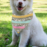 Cartoon Rabbit Pattern Print Over The Collar Dog Bandana