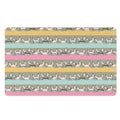 Cartoon Rabbit Pattern Print Polyester Doormat