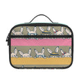 Cartoon Rabbit Pattern Print Portable Lunch Bag