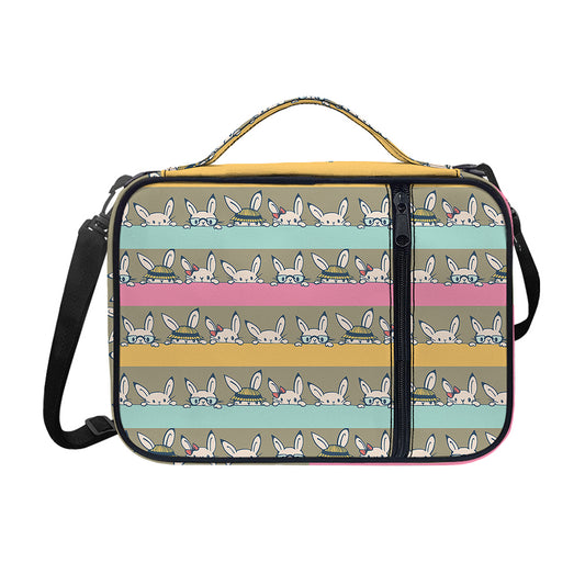 Cartoon Rabbit Pattern Print Shoulder Strap Bible Bag