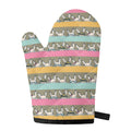Cartoon Rabbit Pattern Print Single Oven Mitt