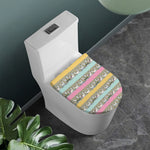 Cartoon Rabbit Pattern Print Toilet Lid Cover