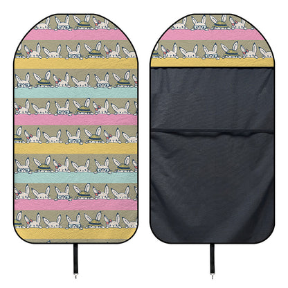 Cartoon Rabbit Pattern Print Waterproof Car Seat Cover