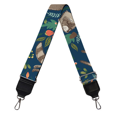 Cartoon Raccoon Pattern Print Bag Strap