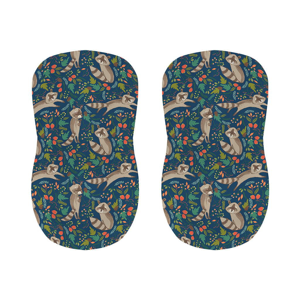 Cartoon Raccoon Pattern Print Bar Stool Covers