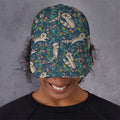 Cartoon Raccoon Pattern Print Baseball Cap