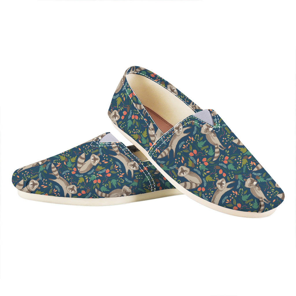 Cartoon Raccoon Pattern Print Casual Shoes