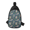 Cartoon Raccoon Pattern Print Sling Bag