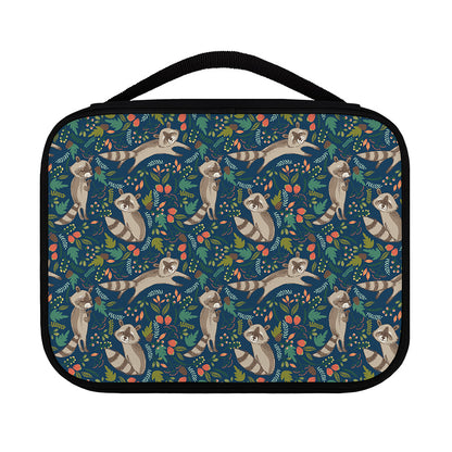 Cartoon Raccoon Pattern Print Classic Bible Case