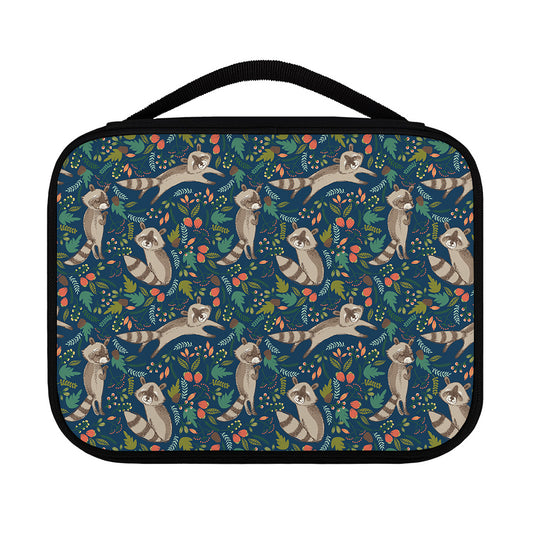 Cartoon Raccoon Pattern Print Classic Bible Case