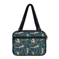 Cartoon Raccoon Pattern Print Double Strap Bible Bag
