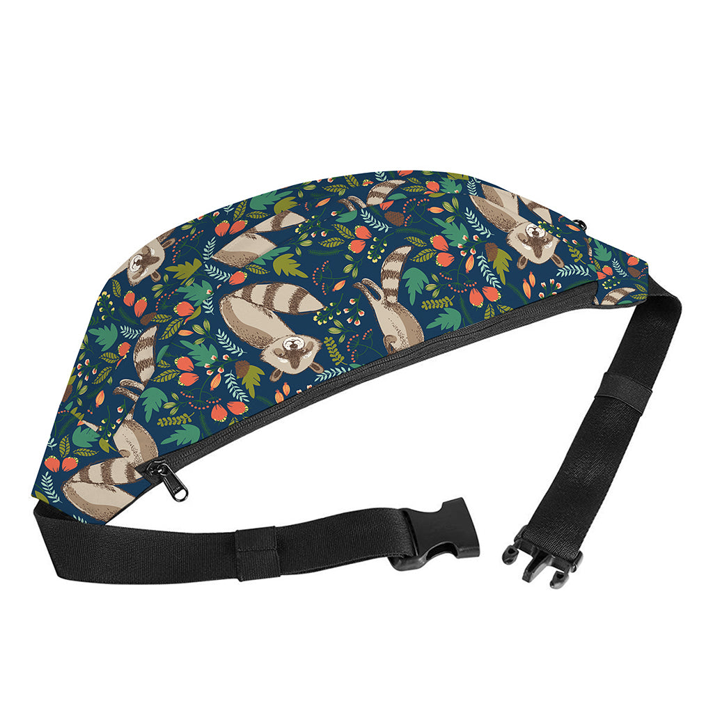 Cartoon Raccoon Pattern Print Fanny Pack