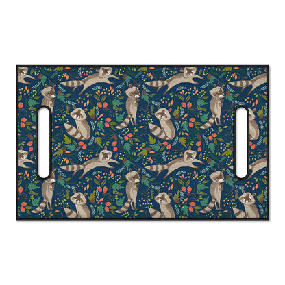 Cartoon Raccoon Pattern Print Golf Cart Seat Cover