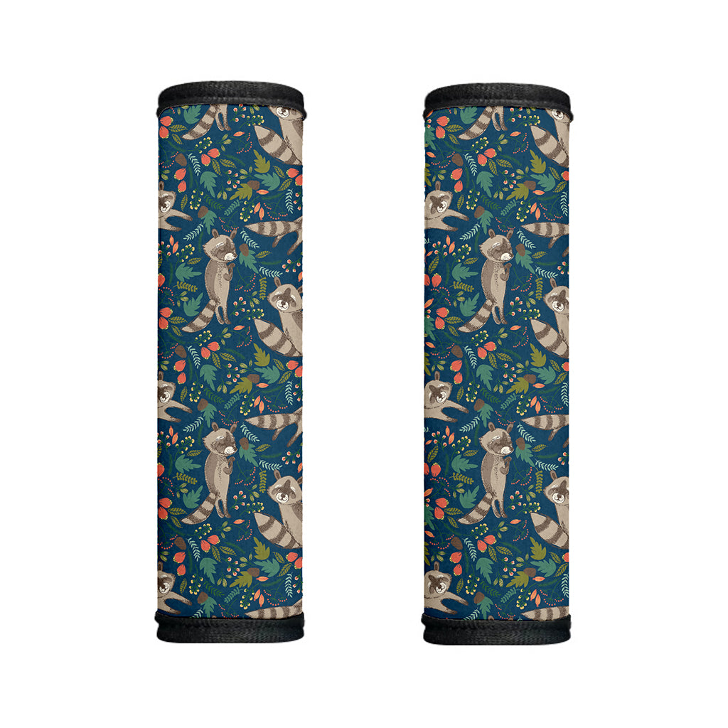 Cartoon Raccoon Pattern Print Handle Covers