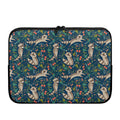 Cartoon Raccoon Pattern Print Laptop Sleeve