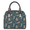 Cartoon Raccoon Pattern Print Shoulder Handbag